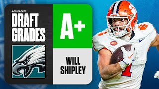 2024 NFL Draft Grades Eagles select Will Shipley No 127 Overall  CBS Sports [upl. by Sidoney]