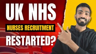 UK NHS Nurses recruitment update  Latest update on the Nurses recruitment in the UK NHS [upl. by Walls]