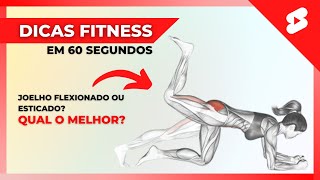 4 apoios com joelho FLEXIONADO ou ESTICADO shorts [upl. by Kola]