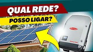 Como Ligar INVERSOR SOLAR Monofásico 220v Posso Ligar em Rede Trifásica [upl. by Roye]