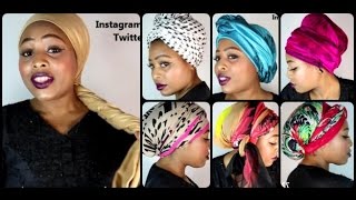 Head Wraps TUTORIAL Chemo amp Hair loss friendly See Timeline [upl. by Caresse]