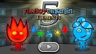 Fireboy and Watergirl 5 Elements GamePlay [upl. by Lohcin745]