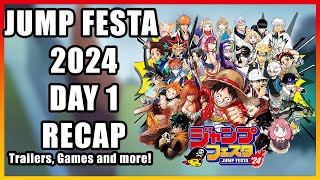 Jump Festa 2024 Day 1 Recap  Jujutsu Kaisen My Hero Academia Haikyuu and more [upl. by Tait]