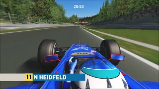 F1 Spa 2000  Nick Heidfeld OnBoard  Assetto Corsa [upl. by Eniretac]