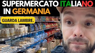 Fare La Spesa al Supermercato ITALIANO in GERMANIA 🇩🇪 CHE PREZZI lambrenedettoxvi [upl. by Ynot]