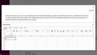 Required Return on Preferred Stock [upl. by Allimaj]