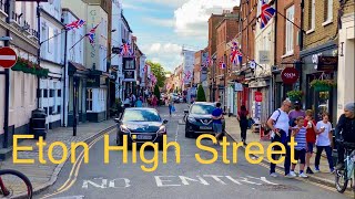 Eton High Street Walk UK [upl. by Aihtennek354]