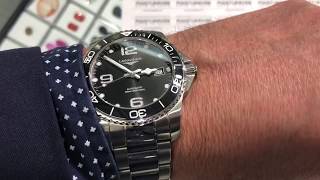 Longines HydroConquest Automatic L37814566 [upl. by Pooi]