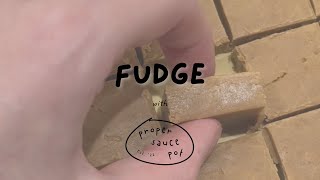 Homemade Fudge  Recipe [upl. by Agatha]