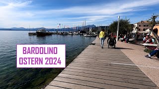 Bardolino Gardasee Rundgang März Ostern 2024 [upl. by Eenal726]