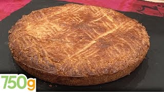 Recette de gâteau Basque  750g [upl. by Ydnim647]