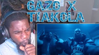 FRENCH SCENE TOUGH  GAZO x Tiakola Kassav  REACTION [upl. by Aleakim]