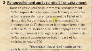 Comptabilité générale quot les effets de commerce partie 8 quot [upl. by Edgardo750]