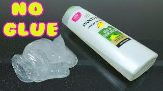 Shampoo Salt Slime No Glue Clear Slime with Shampoo and Salt Ultimate Makeup Slimes [upl. by Rainer279]