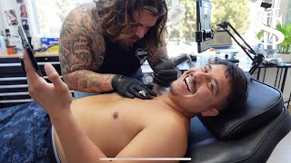 800 Chest Tattoo… GONE WRONG [upl. by Watkin]