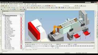 Virtual Manufacturing Cell  Using Process Simulate [upl. by Allecnirp742]