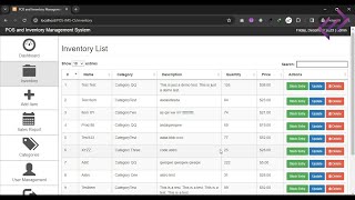 POS and Inventory Management System Project in PHP CodeIgniter with Source Code  CodeAstro [upl. by Walke540]