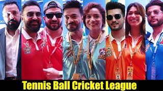 Ankita Lokhande Vicky Jain Arjun amp Neha Bijlani Aly Goni Raj Kundra At Pc Of Cricket League [upl. by Annaili]