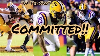 BOOM LSU 6’5” 265LB DE HAS OFFICIALLY COMMITTED TO COLORADO FOOTBALL COACH PRIME [upl. by Eidoow]