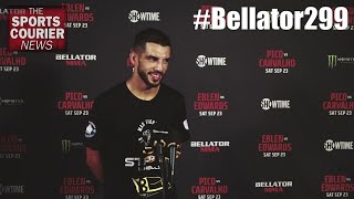 Bellator 299 Post Fight Asael Adjoudj on Beating Ibrahim AlFaqih Hassan [upl. by Yesmar]