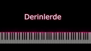 Mark Eliyahu amp Cem Adrian  Derinlerde Piano Tutorial [upl. by Carlen376]