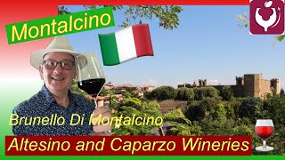 Altesino and Caparzo Wineries in Magical Montalcino Italy [upl. by Chace275]