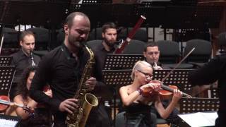 Aleksandar Sedlar  SAVCHO 2 Alto sax  Milan Savić Belgrade SAXperience 2015 [upl. by Ydnab]