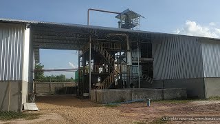 Pilot unit heavy oil cracking and light oil fractional distillation process [upl. by Eessac197]