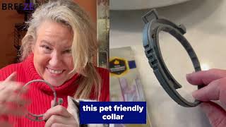 🌿 Effective Flea amp Tick Collar for Cats  Breezes Natural Solution 🐱ytshorts catlover [upl. by Ettennil484]