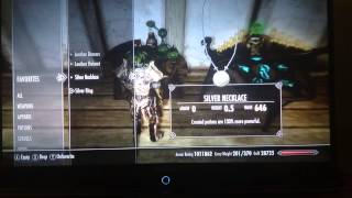 Skyrim max enchants fortify restoration potion glitch par [upl. by Slifka]