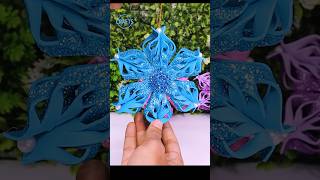 Snowflakes for Christmas Decorations❄️Amazing Ideas for Xmas Decor christmas shorts craft diy [upl. by Irakab7]