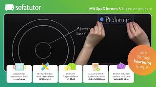 Der Aufbau eines Atoms aus Elementarteilchen einfach erklärt – Chemie 7 amp 8 Klasse [upl. by Sudderth]