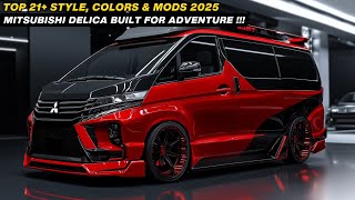 Mitsubishi Delica The Ultimate Adventure Van for 2025‼️mitsubishi car mitsubishidelica [upl. by Ielarol]