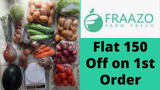 Fraazo App Review shorts  Fraazo App Review in Hindi  Fraazo App for Fresh Fruits and Vegetable [upl. by Aihsena202]