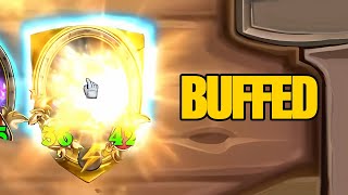 They Buffed Azerite And Now The Comp Is Even More Busted  Dogdog Hearthstone Battlegrounds [upl. by Arlee]