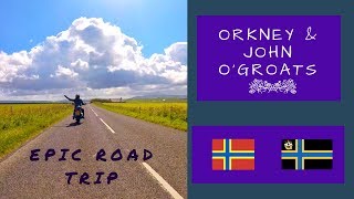 ROAD TRIP  Orkney Islands amp John oGroats  Motorbike Tour Scotland  Wandering Bird Adventures [upl. by Chicky]