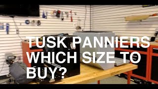 Tusk Panniers Review amp Tips [upl. by Eiroc396]