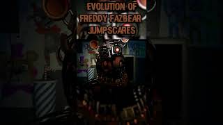 Evolution of Freddy Fazbear Jumpscares fnaf shorts [upl. by Karena130]