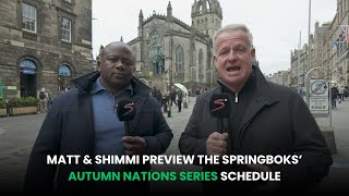 Springboks Autumn Nations Series Preview with Matt amp Shimmi  What Goes On Tour [upl. by Olsen]