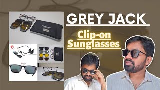 GreyJack ClipOn Sunglasses  GreyJack Frames  Best Clipon Sunglasses [upl. by Tizes343]