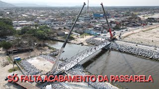 Obras da Passarela Rio Matinhos MatinhosPr [upl. by Notlrac]