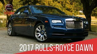 2017 ​RollsRoyce Dawn​ Test Drive [upl. by Anovad]