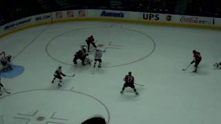 Atlanta Thrashers goal [upl. by Edveh]