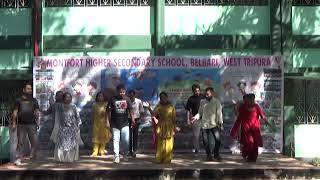 Bole Chudiyan Remixed Dance by Montfort Teachers [upl. by Olva348]