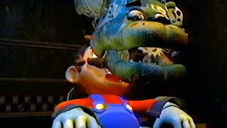 MARIO GETS STUFFED INTO TORTURE FREDDY amp ITS DISTURBING  FNAF Mario in Animatronic Horror [upl. by Krock]