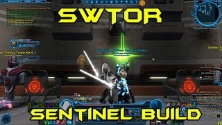 SWTOR  Sentinel PVP Builds and Gear Patch 25 [upl. by Yanehc]