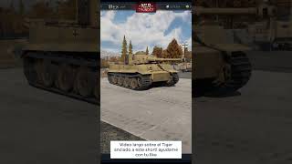 PUNTOS DEBILES del TIGER l warthunder gameplay shorts [upl. by Magnum]