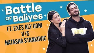 Exes Aly Goni and Natasha Stankovic challenge each other for a dance battle  Battle of Baliyes [upl. by Ttoille]