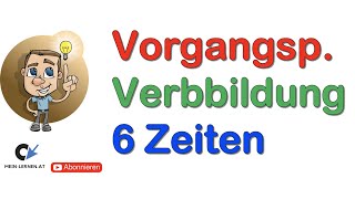 Vorgangspassiv Verb alle 6 Zeiten Übung [upl. by Annohs]