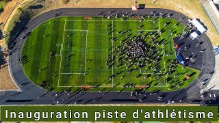 Inauguration de la piste dathlétisme de la ville de Forcalquier [upl. by Hyatt]